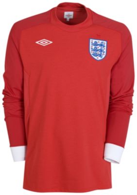 England Away Shirt 2010 - Long Sleeved