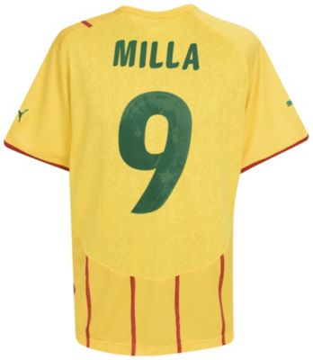 Replica Cameroon away shirt 2009 - 2011 "Milla 9" printed