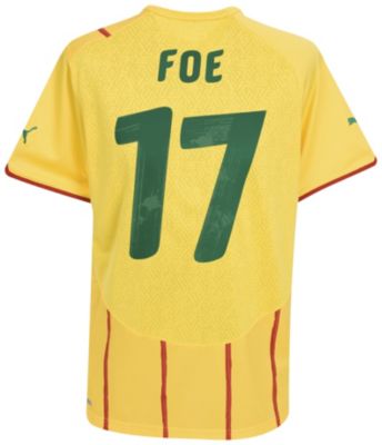 Replica Cameroon away shirt 2009 - 2011 - "Foe 17" printed