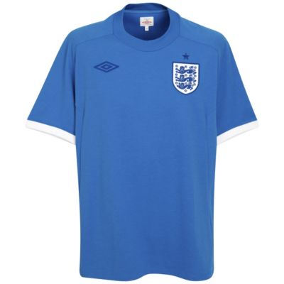 England Special Edition Shirt 2010/11 - Victoria Blue/True Blue/White