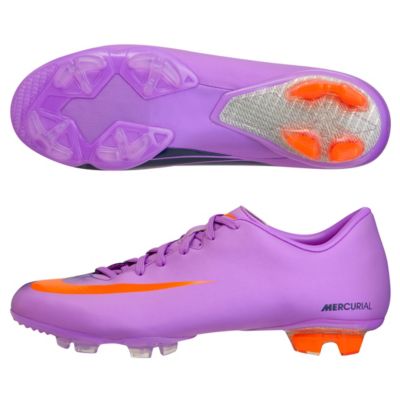 Nike Mercurial Vapor VI Firm Ground Football Boots - Violet Pop - Kids