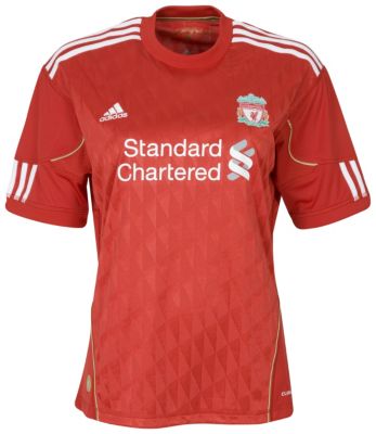 Liverpool Home Shirt 2010/12 - Womens