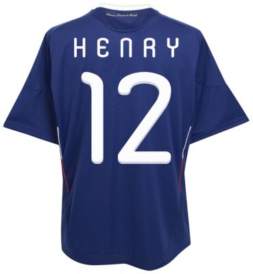 Replica France Home Shirt 2009 - 2010 - "Henry 12" printed