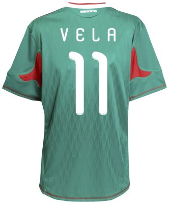 Replica Mexico home shirt 2009 - 2010 - "Vela 11" printed