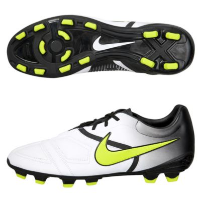 Nike CTR360 Libretto Firm Ground Football Boots - White/Cyber-Black