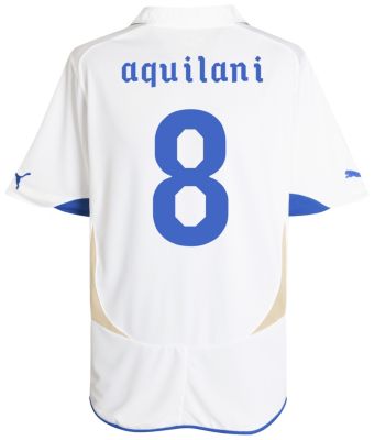 Replica Italy away shirt 2010 - 2011 - "Aquilani 8" printed