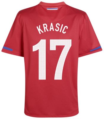 Replica Serbia away shirt 2010 - 2012 - "Krasic 17" printed