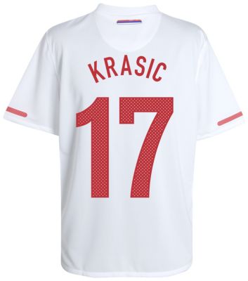 Replica Serbia away shirt 2010 - 2012 - "Krasic 17" printed