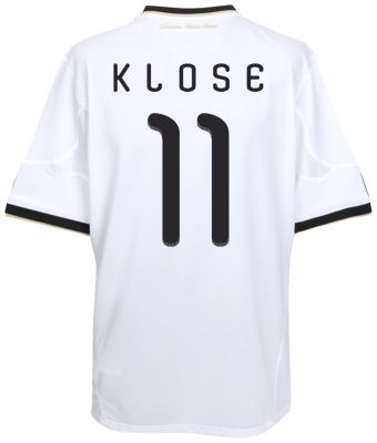 Replica Germany home shirt 2009 - 2010 - with "Klose 11" printed