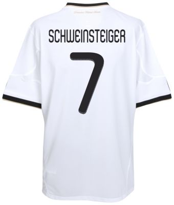 Replica Germany home shirt 2009 - 2010 - with "Schweinstiger 7" printed