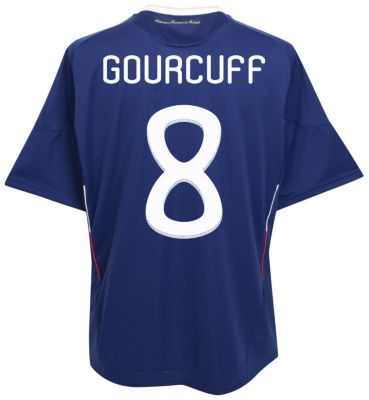 Replica France Home Shirt 2009 - 2010 - "Gourcuff 8" printed