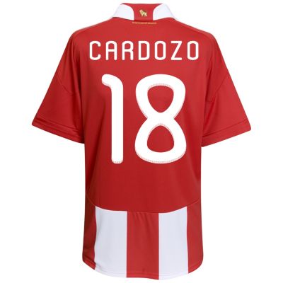 Replica Paraguay home shirt 2009 - 2010 - "Cardozo 18" printed