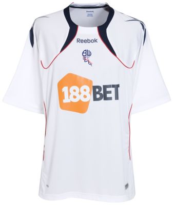 Bolton Wanderers Home Replica Shirt 2010/11 with Samuel 3 printing