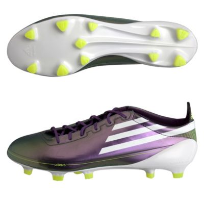 adidas F50 adizero TRX Firm Ground Synthetic Football Boots - Chameleon Purple/White/Electricity