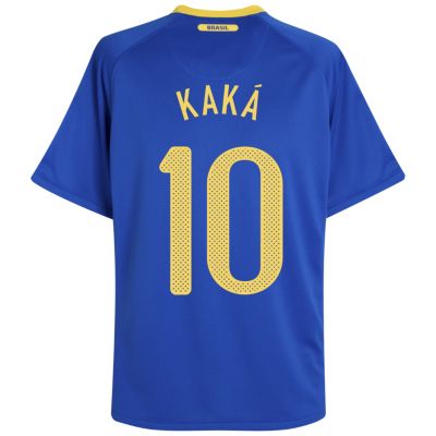 Replica Brazil away shirt 2010 - 2012 - "Kaka 8" printed