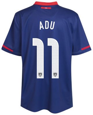 Replica USA Away Shirt 2010 - 2012 - "Adu 11" printed