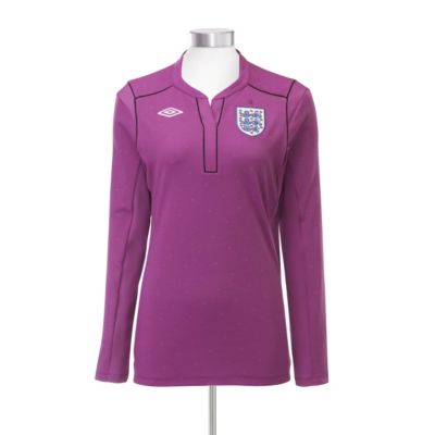 England Home Goalkeeper Shirt 2010 - Long Sleeved - Womens