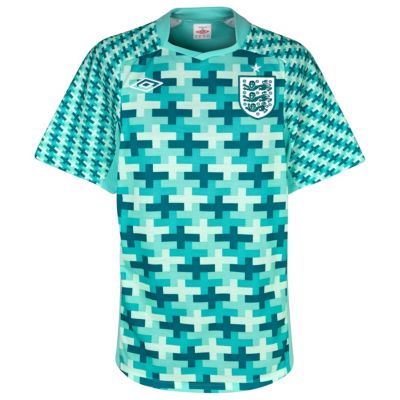 England Away Goalkeeper Shirt 2011/12 - Short Sleeve