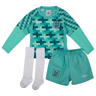 England Away Goalkeeper Infant Kit 2011/12