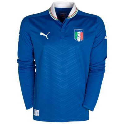 Italy Home Shirt 2011/13 Long Sleeve