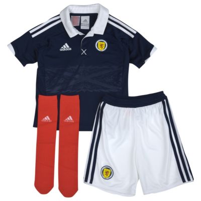 Scotland Home Minikit 2012/14 - Dark Indigo/White - Kids