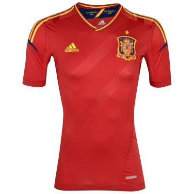 Spain Authentic Home Shirt 2012/13