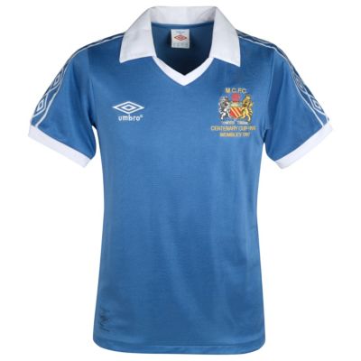 Manchester City 1981 Centenary FA Cup Final Shirt - Regatta/White