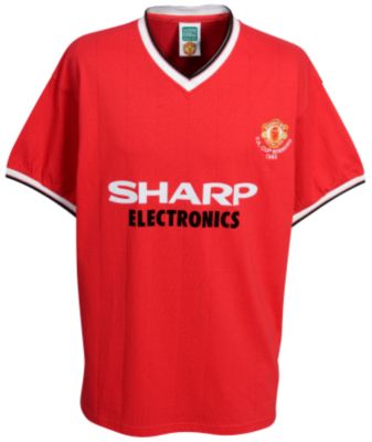 Manchester United 1983 FA Cup Winners Home Shirt