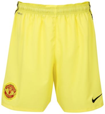 Manchester United Home Goalkeeper Shorts 2010/11