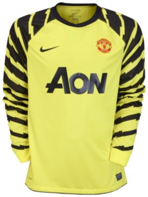 Manchester United Home Goalkeeper Shirt 2010/11 - Kids