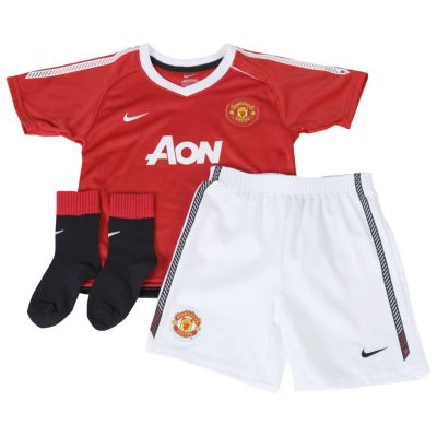Manchester United Home Kit 2010/11 - Infants