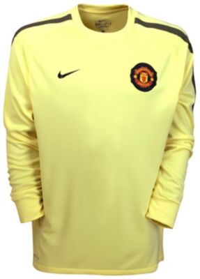 Manchester United Midlayer Top - Zitron/Dark Shadow - Long Sleeved