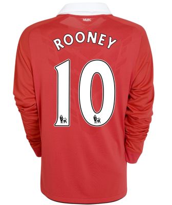 Manchester United Home Shirt 2010/11 - Long Sleeved