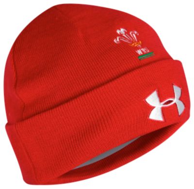 Wales Rugby Millennium Beanie Hat - Red