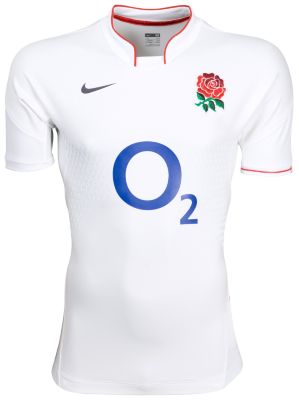 England Rugby Authentic Home Shirt 2009/10