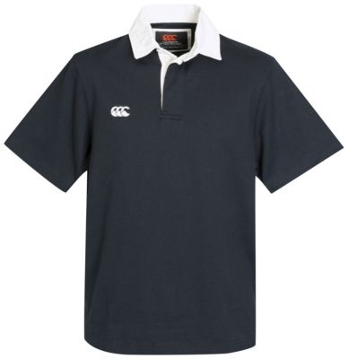 Canterbury Classic Rugby Shirt - Black/Gardenia