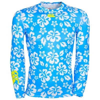 Canterbury Hawaii Baselayer - Cyan Blue