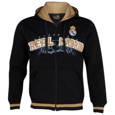 Real Madrid Graphic Hoodie - Black