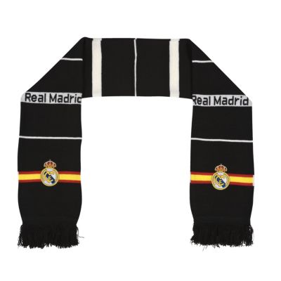 Real Madrid Bar Scarf - Black