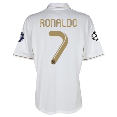 1ª equipación de la Liga de Campeones del Real Madrid 2011/12 - con Ronaldo 7