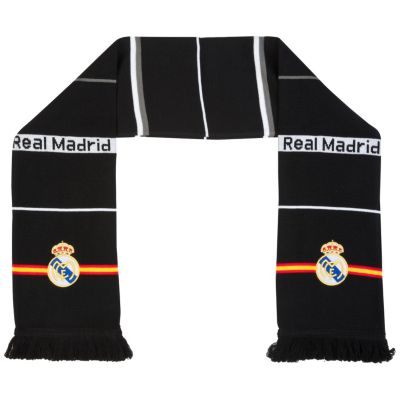Real Madrid Bar Scarf - Black - Mens