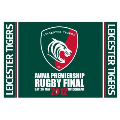 Leicester Tigers Aviva Premiership Final 3x2 Flag