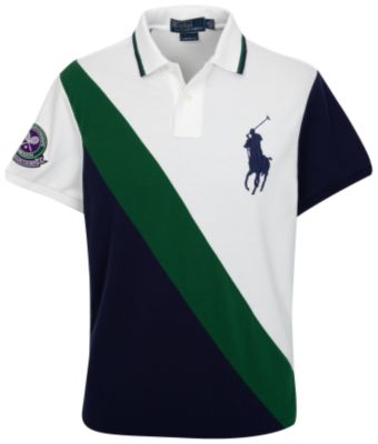 Polo Ralph Lauren Banner Wimbledon 09 Polo Shirt - White Multi