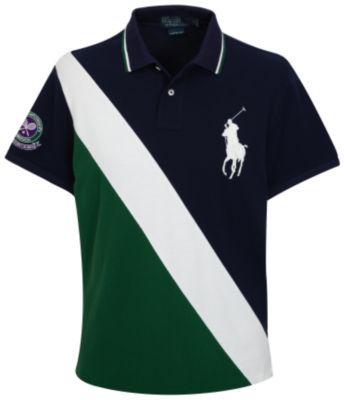 Polo Ralph Lauren Banner Wimbledon 09 Polo Shirt - French Navy Multi