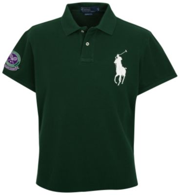Polo Ralph Lauren Wimbledon Mesh Polo Shirt - Northwest Pine