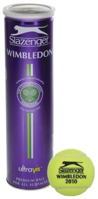 Wimbledon Slazenger 2010 Balls (4Pack)